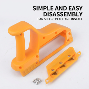 Cortador de bisel en V para placas de yeso, herramienta de biselado de 45 grados de 1 cm para carpintería y aislamiento acústico - Product Image 3