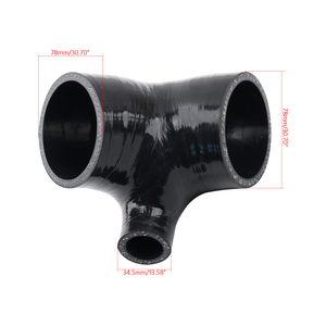 ระบบไอดีอากาศเย็น 3 นิ้ว สำหรับ Audi A3 S3 VW Golf R GTI MK7 ปี 2015 ขึ้นไป เครื่องยนต์ 1.8T 2.0T TSI FSI Turbo รุ่น ICP039-BK - Product Image 6