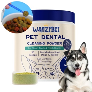 Poudre Nettoyante Dentaire OEM <span class=keywords><strong>pour</strong></span> Chiens et Chats – Cible le Tartre, Blanchit les Dents, Rend le Sourire Plus Éclatant, Prévient la <span class=keywords><strong>Mauvaise</strong></span> <span class=keywords><strong>Haleine</strong></span> - Product Image 1