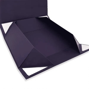 Boîtes d'emballage <span class=keywords><strong>en</strong></span> papier pliables magnétiques rigides au <span class=keywords><strong>prix</strong></span> d'usine, recyclables, <span class=keywords><strong>en</strong></span> <span class=keywords><strong>carton</strong></span>, avec lamination brillante, doublure <span class=keywords><strong>en</strong></span> éponge, logo personnalisé, cadeau - Product Image 5