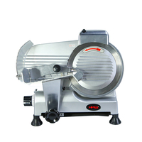 Trancheuse à viande commerciale Horus 20CM, semi-automatique, 210W, électrique, pour bœuf, jambon, fromage congelés