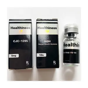Pharma ambalaj 77-güzel tasarım baskı küçük siyah kağit kutu peptidler ambalaj tek şişe enjeksiyon şişesi etiketleri