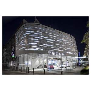 Panneaux de mur-rideau en alliage d'<span class=keywords><strong>aluminium</strong></span>, taille personnalisée, résistants à la corrosion, isolants thermiques, revêtement extérieur pour les lieux publics - Product Image 5