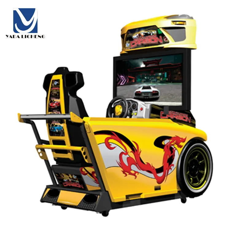 Amusement centercoin operated simulator arcade redemption racing car game machine