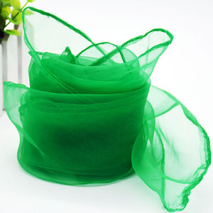 <span class=keywords><strong>Pañuelo</strong></span> de Organza de Color Sólido HZW-26028, <span class=keywords><strong>Pañuelo</strong></span> de Baile, <span class=keywords><strong>Pañuelo</strong></span> de Gasa, <span class=keywords><strong>Pañuelo</strong></span> Pequeño para Educación Temprana - 70CM - Product Image 5