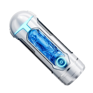 Copa Giratoria de Avión de Fantasía para Hombres, Dispositivo de Auto-Placer de Garganta Profunda, Succión Fuerte al Vacío, Abrazadera Interactiva, Juguetes Sexuales para Adultos - Product Image 1