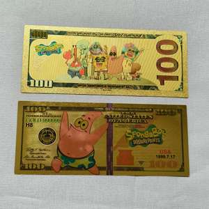 スポンジボブをテーマにした金箔記念紙幣コレクション（ギフト・お土産用） - Product Image 6