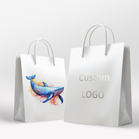 Sacs en papier avec logo estampillé à chaud pour habillement, marque, emballage de luxe au design libre