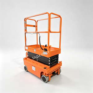 SAGA Mini-élévateur à ciseaux électrique autopropulsé de 20, 30 et 40 pieds avec certification CE - Product Image 4