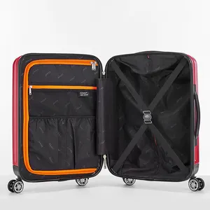 Wholesale PC Smart Travelling Luggage Carry On Travel Bags Cabin Luggage Suitcase Set Trolly Bags Sets.