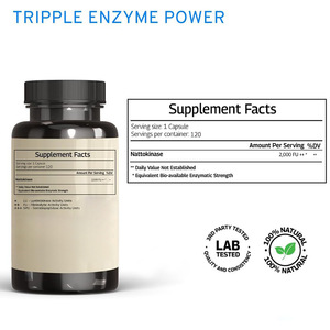 วัตถุดิบ OEM สารสกัดนัตโตะ โคคิวเท็น นัตโตคิเนส แคปซูล อาหารเสริม นัตโตะแคปซูลแบบขายส่ง อาหารเสริมสมุนไพร - Product Image 4