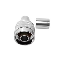 Composants durables pour micro-ondes, transmission haute fréquence, connecteur mâle N à sertir, câble RG8 400, application RF pour câble mâle 400