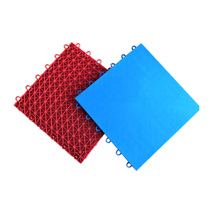 Baldosas <span class=keywords><strong>de</strong></span> Plástico Ecológicas Portátiles y Encajables con Estándar CE para Pistas <span class=keywords><strong>de</strong></span> Patinaje, Bádminton y Campos Deportivos - Product Image 6
