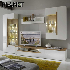 Muebles para TV 2024, Mueble para TV de Madera con Tapa de Mármol para Sala de Estar, Ideas de Diseño - Product Image 3