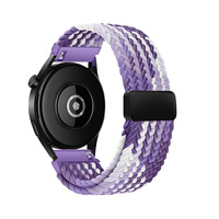 Montre 22mm en caoutchouc de silicone disponible fermoir magnétique en métal blanc orange rose jaune pour Garmin Forerunner 255s