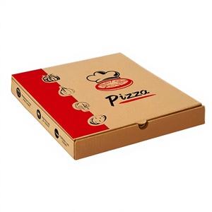 Scatole per Pizza Personalizzate con Logo Stampato Wins Flying per Consegna di Latte e Cibo, Cartone Ondulato, Varie Dimensioni, Imballaggio da Asporto - Product Image 3