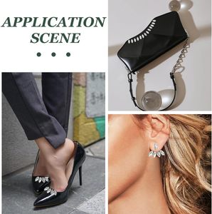 MAYJOYDIY Pcs Sew On Horse Eyes <b>Crystal</b> Rhinestone Inch <b>Crystal</b> Flatback Glass Rhinestone Faceted Gems With Silver Claw Sewing F - Product Image 5