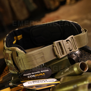 Emersongear nhà máy 500D Cordura Nylon vải chiến đấu chiến đấu thắt lưng AVS cấu hình thấp chiến thuật <span class=keywords><strong>Molle</strong></span> đệm nhiệm vụ vành đai với phong cách CP - Product Image 3