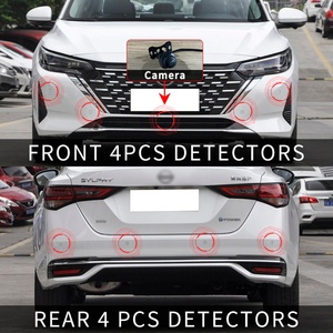 Kit de capteurs d'aide au stationnement universel Nissan 2022-2024, 8 capteurs avant et arrière, système de surveillance à 360 degrés, fonction étanche - Product Image 5