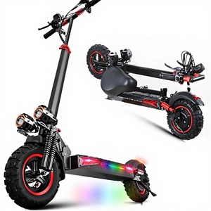 Scooter Todoterreno para Adultos - Con Asiento, Alcance de 28-37 Millas, 25/34 mph, Plegable, Aluminio/Goma, Frenos de Disco E-ABS, 28-37 Millas de Autonomía - Product Image 1