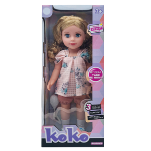 Muñeca de Vinilo de Moda de Princesa de 18 Pulgadas, Ropa Personalizada de Simulación a la Moda, Adorable Juguete de Dibujos Animados para Bebés, el Mejor Regalo para Niñas Pequeñas - Product Image 2