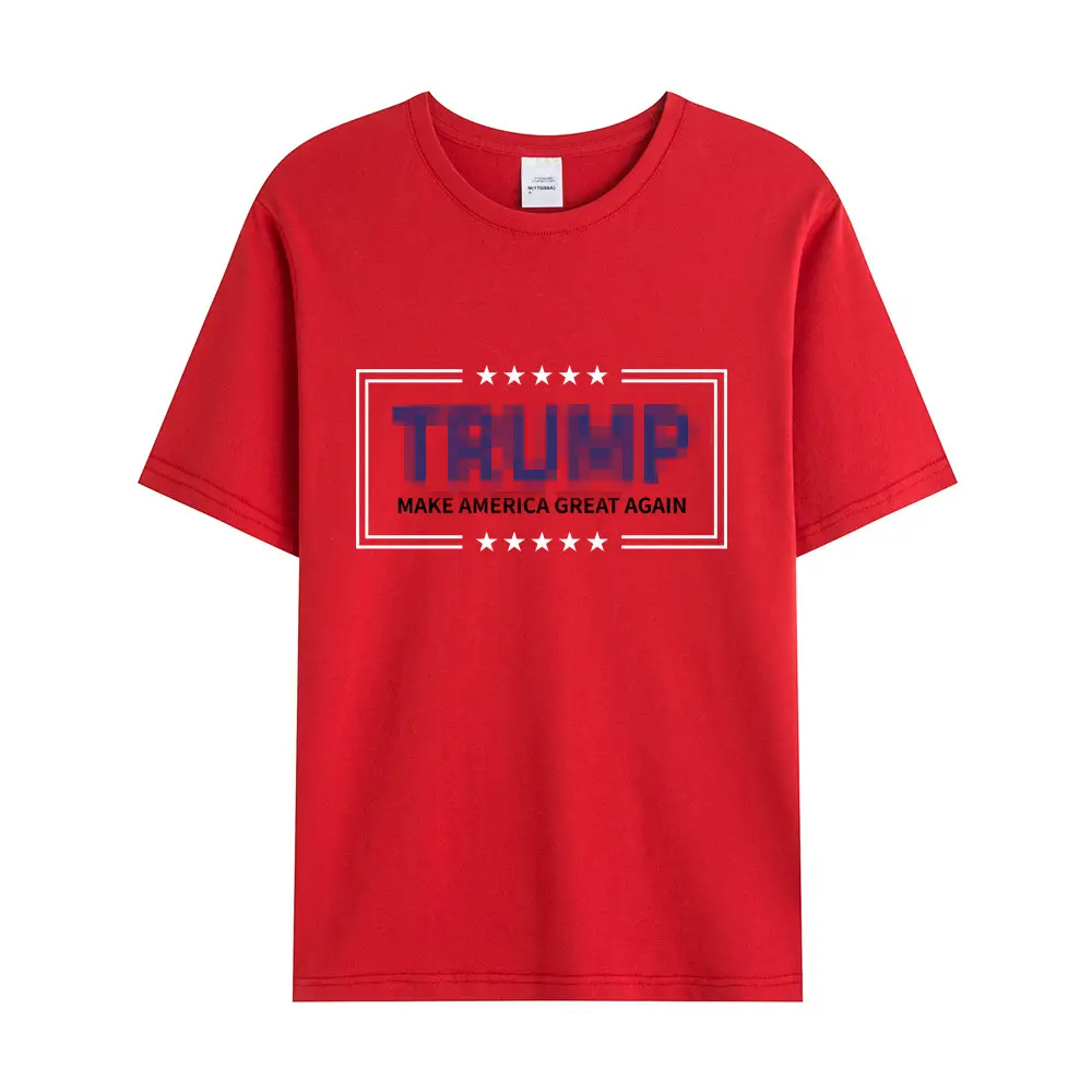 Hoge Kwaliteit Katoen Custom Logo T Shirt Voor Mannen T Rump Polo T Shirt Mannen Zomer Kleding Maken Amerika Weer Geweldig