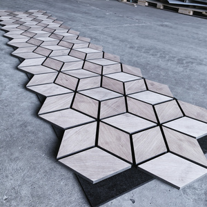 Panneau acoustique 3D de qualité supérieure, panneau mural en bois, panneaux insonorisants - Product Image 3