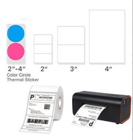 Soonmark M4202 imprimante d'expédition d'étiquettes sans fil 4 pouces imprimante thermique directe d'étiquettes impression A6 mini imprimante postale propre