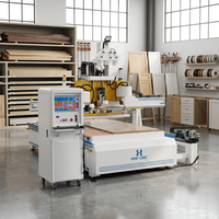 Máquina de Grabado en Madera de Alta Resistencia con 3 Ejes, Precisión de Posicionamiento Repetitivo de 0,305 mm, Solución de Centro CNC ATC para Madera