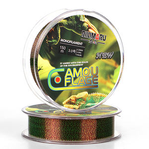 Rikimaru nueva línea de pesca de <span class=keywords><strong>monofilamento</strong></span> camuflaje Super Stealth 100% homopolímero híbrido terpolímero <span class=keywords><strong>sin</strong></span> <span class=keywords><strong>memoria</strong></span> - Product Image 4