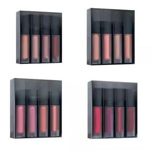 Set de 4 Mini Brillos <span class=keywords><strong>Labiales</strong></span> y Lápices <span class=keywords><strong>Labiales</strong></span>, 4 Colores Mate Hidratantes - Product Image 6
