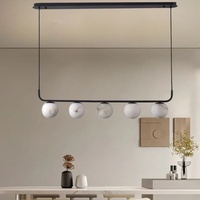 Lampe suspendue moderne en marbre pour restaurant, chambre, villa, salle à manger, décoration de luxe, lustre long en albâtre