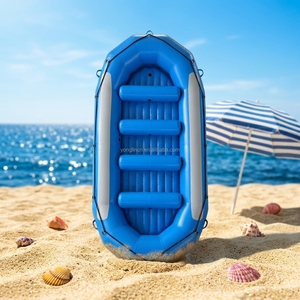 Bateau de rafting gonflable en PVC robuste pour usage commercial, idéal pour les rivières à eaux vives - Vente en gros usine - Product Image 6