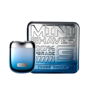 Afeitadora eléctrica portátil recargable Yoose Mini Shaver S para hombres, cuerpo metálico, recortadora de barba de una sola cuchilla - Product Image 1