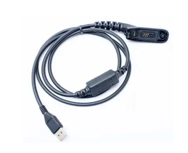 USB Programming Cable PMKN4012A Micro-USB Type for Walkie Talkie Two-Way Radio PRO5150 GP328 GP340 GP380 GP640 PVC Jacket Stock