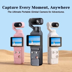 Nouveau 4K Ultra HD 355 °   Caméra Vlog avec suivi du visage, écran tactile 2,0 pouces, caméra de poche avec application Wifi, caméscope - Product Image 1