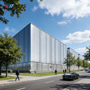 Entrepôt logistique en structure acier personnalisée résistant aux intempéries avec espace de bureau intégré et atelier, durée de vie de 50 ans, Djibouti - Product Image 1