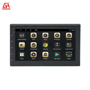 GeHang Autoradio 2Din 자동차 라디오 7''1080P HD 터치 스크린 카메라 WINCE SYS MP5 플레이어 후면보기 UI BT FM ISO SD USB