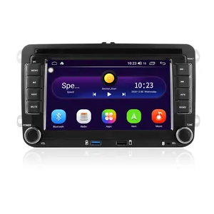 New Android 12 4+64g 7 inch Multimedia CarPlay For Skoda Octavia Yeti Superb Patrick Fabia Car Audio Video Player Stereo Gps