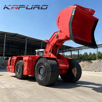 Camion benne minier souterrain de 14 tonnes, 6m³, articulé, 4x4, diesel, 256kW, pour mines d'or et de cuivre en roche dure, avec cabine ROPS FOPS