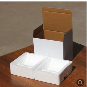 Small White and Colored Foam Pearl Cotton Eco-Friendly Protective <b>Gift</b> <b>Boxes</b> for Mug Packaging - Product Image 3