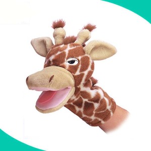 <span class=keywords><strong>Marionnettes</strong></span> de <span class=keywords><strong>ventriloque</strong></span> en peluche girafe parlante amusante pour enfants à vendre - Product Image 1