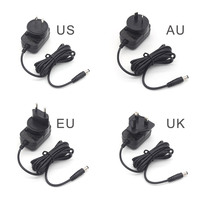 Adaptateur secteur universel multi-prises DC 5V 1A 5W en PC pour haut-parleur, routeur, éclairage LED