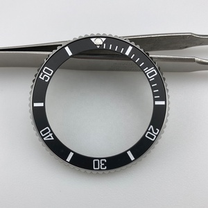 Nouvel Arrivage H&T Insert de Lunette de Plongée en Céramique Noire 007 009 38mm Léger Finition Mate Pièces de Montre - Product Image 5