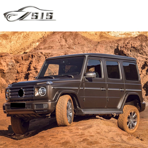 G-Wagon W464 materiale in acciaio inossidabile pedana laterale per W463a G500 G550 G63 pedana 2018-2022 anni Car Black Siver Board Pads - Product Image 5
