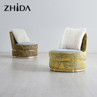 Sofá individual para sala de estar, silla amarilla cómoda de estilo moderno de gama alta, a la venta