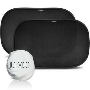 Film noir électrostatique anti-UV pour vitre latérale de bébé, pare-soleil de voiture en PVC 50x30, design LI HUI WB-00041 - Product Image 2