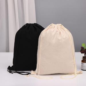 Canvas Polyester <b>Drawstring</b> <b>Bags</b> Small Draw String <b>Makeup</b> <b>Bag</b> Sublimation Custom With Logo <b>Drawstring</b> <b>Bag</b> - Product Image 2