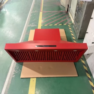 48 Pulgadas Filtro de escape eléctrico comercial de 2000 m/h para campana extractora, control táctil, 3 velocidades, apagado retardado, acero inoxidable, para el hogar - Product Image 4