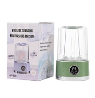 Mini machine à laver portable 1L, rechargeable par USB, pliable, drainage par gravité, pour sous-vêtements, vêtements de bébé, extérieur, hôtel, voyage, maison